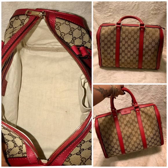 👑✅PRICE FIRM✅ AUTHENTIC Gucci Boston Like New!!! - Picture 10 of 17